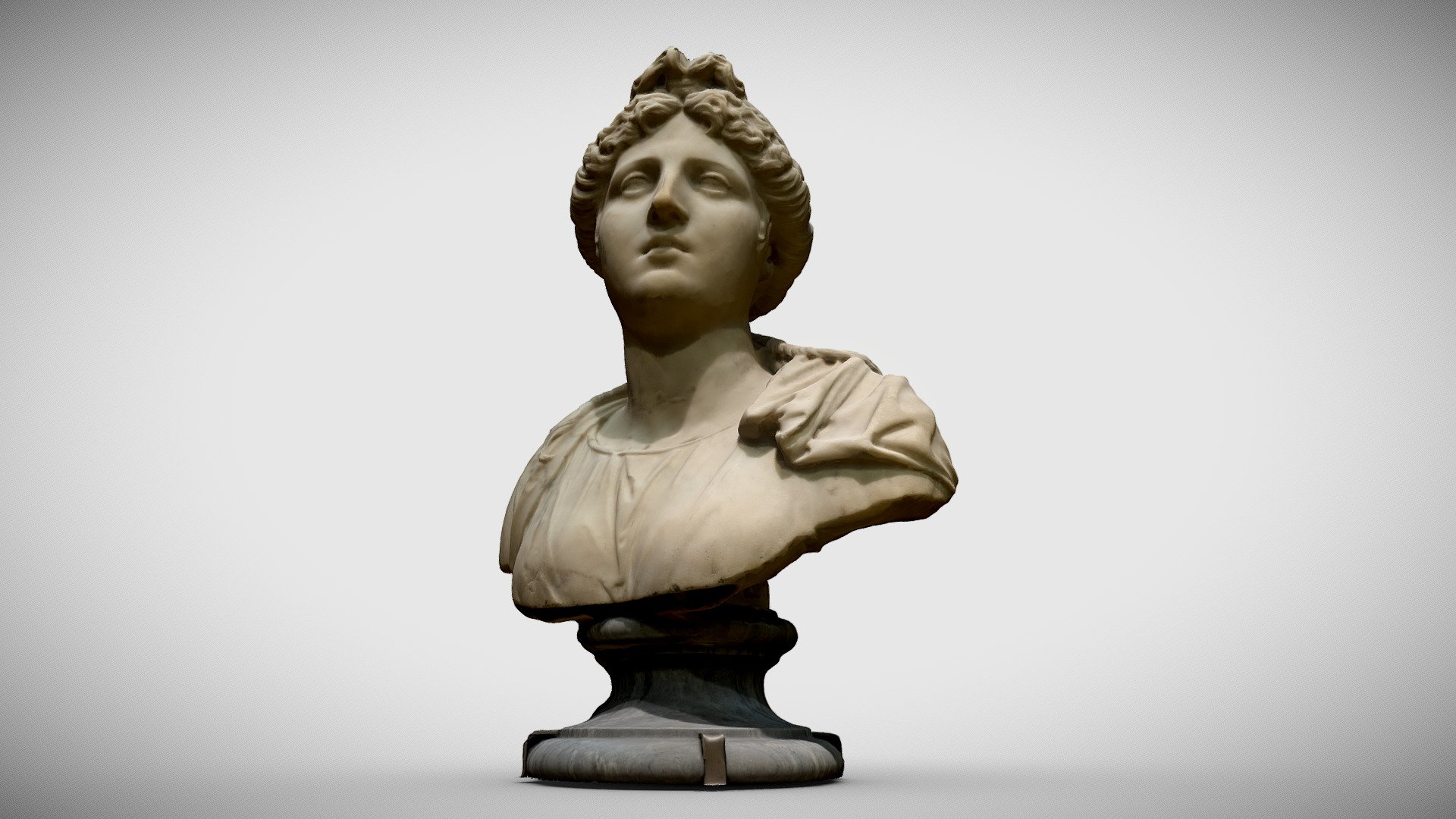 Bust of a young woman