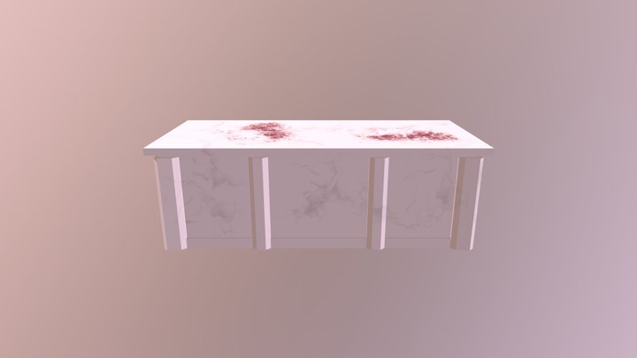 Altar Textured 3D Model