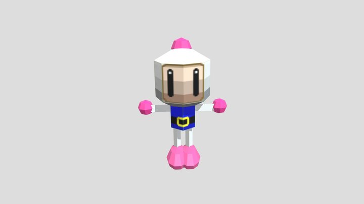 Bomberman 3D Model