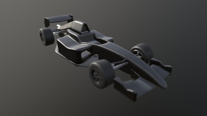 F1 Concept Racecar 3D Model