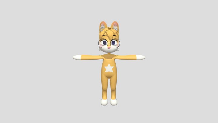 1131448037_申立嶸_W14-Sampe角色基模 3D Model