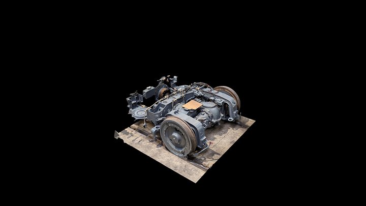 Drehgestell 703 Achse 2 3D Model