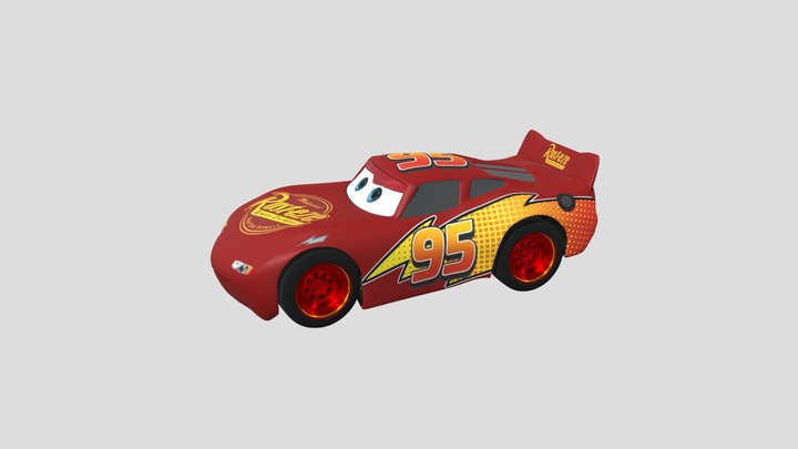 Cars - Mcqueen 3D Model