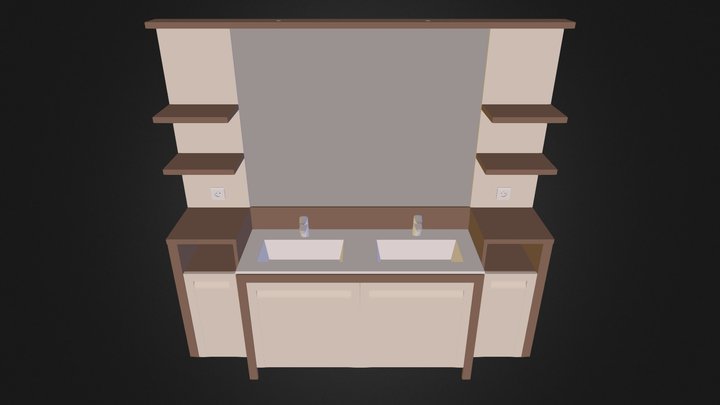 salle_de_bain_bas_2 3D Model