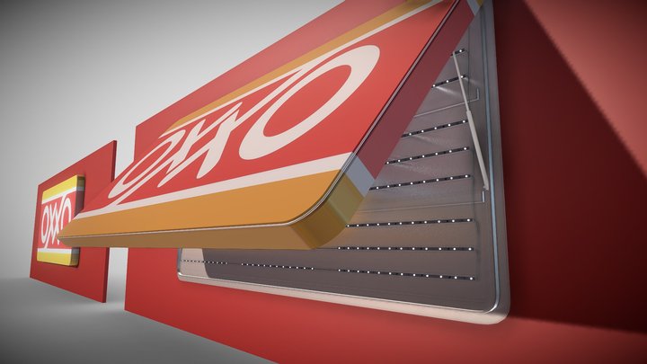 Oxxo 3D Model