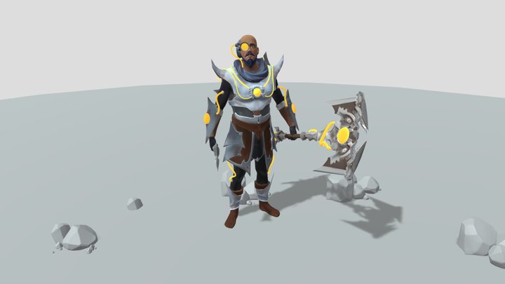 Stasis Armour 3D Model