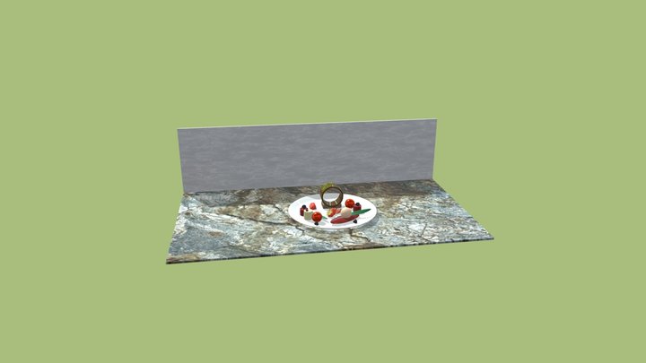Desert 3D Model
