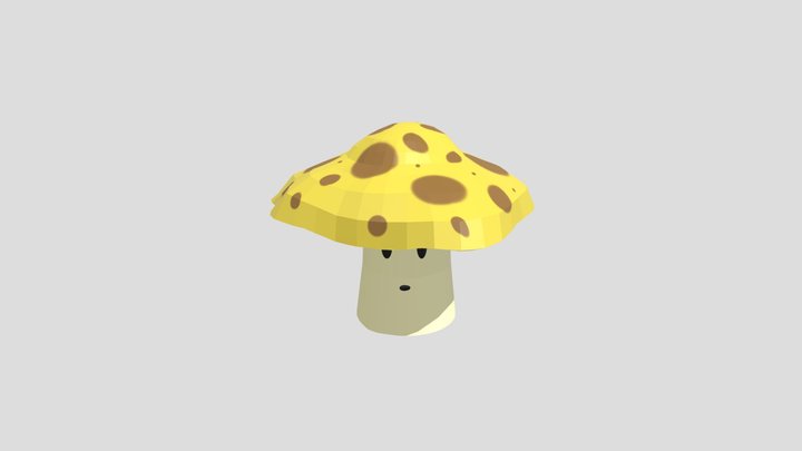 Daily Models 9-27: Mushroom 3D Model