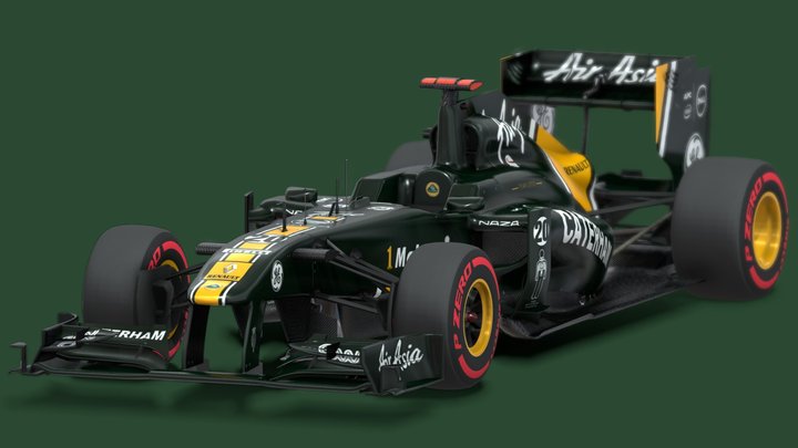 2011 Lotus T128 – Free 3D Model STL