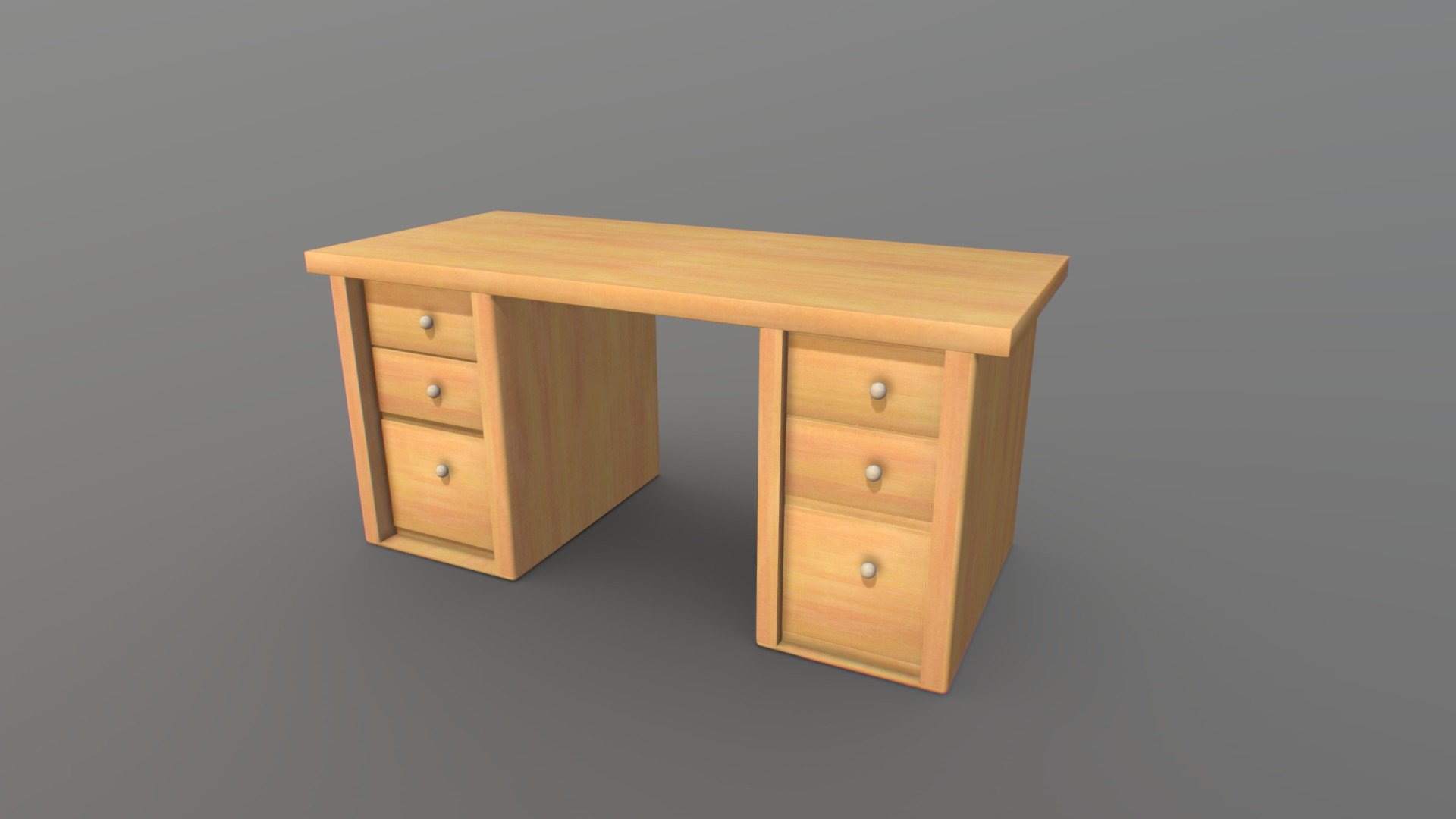 Desk 1 - Buy Royalty Free 3D model by bsp [3d1610d] - Sketchfab Store