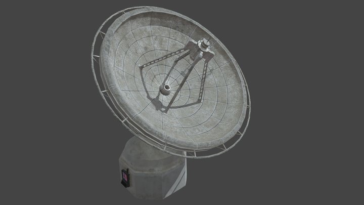 Satellite Dish 3D Model