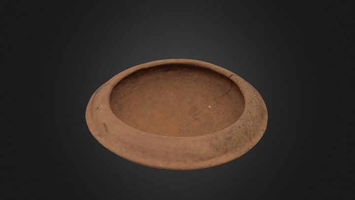 Small Dahomean Dish 3D Model