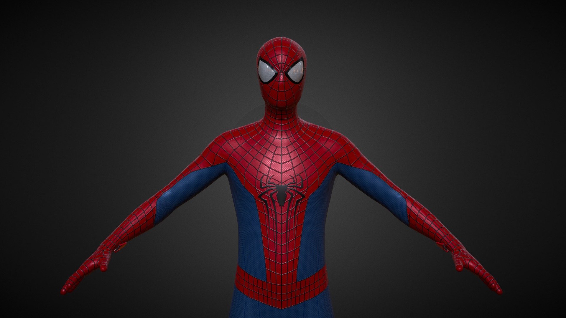 ArtStation - The Amazing Spider-Man 2 suit 3D Model