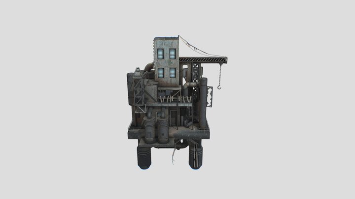 Island A 3D Model