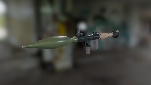 RPG-7 3D Model