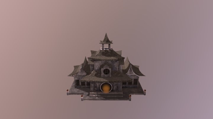 Jade Mansion 3D Model