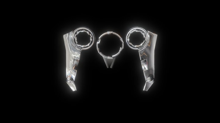 Sci-fi Jetpack for WIR Group 3D Model