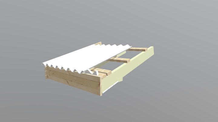 Bølgeplader 1 3D Model