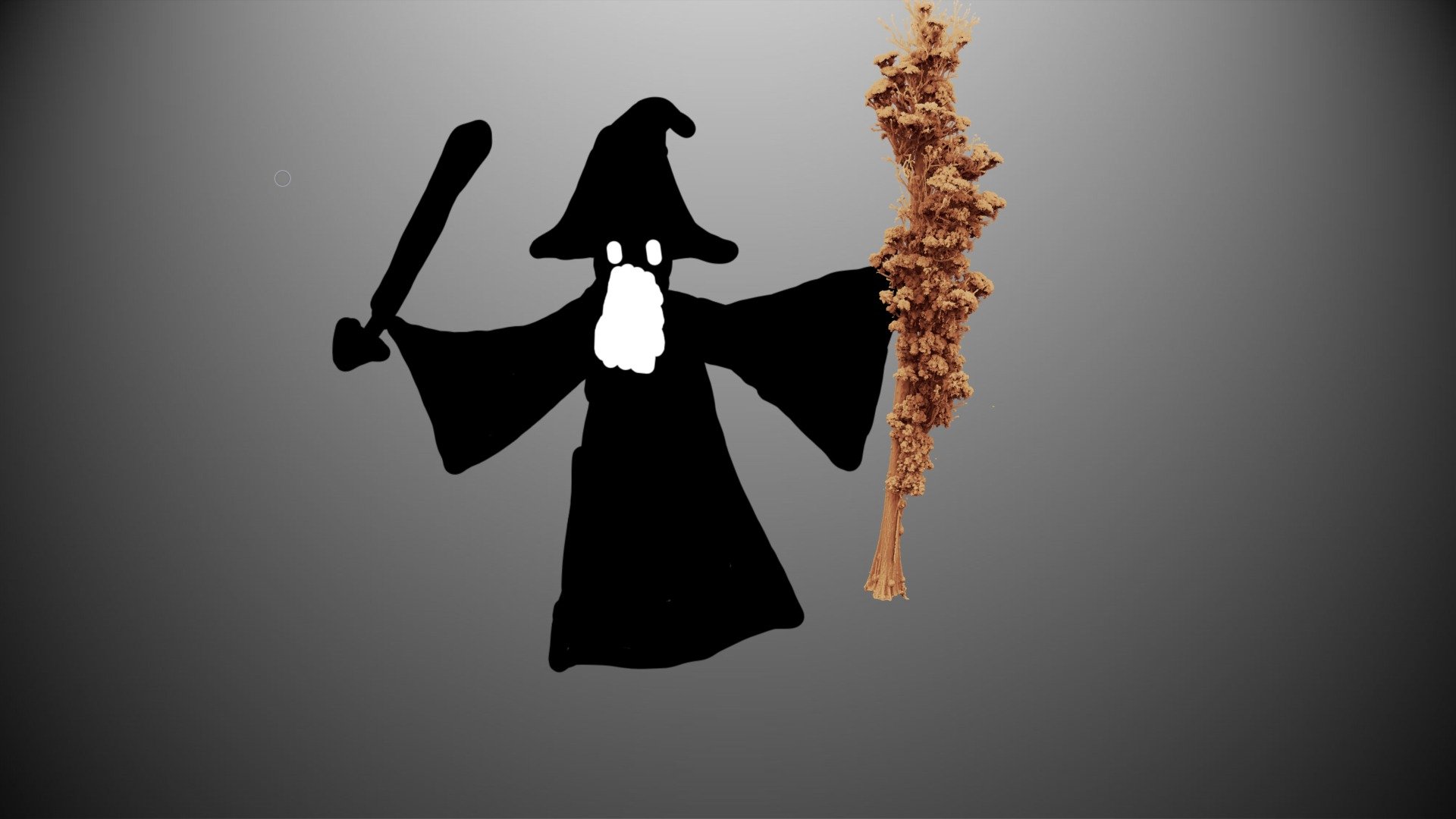Thou shall not pass! (Gandalf's staff Tasmania) - 3D model by CAVElab ...