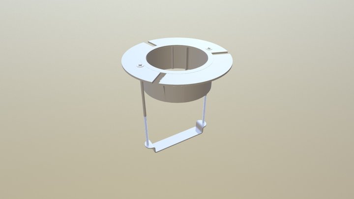 Regulation Cup Holder Assembly 3D Model