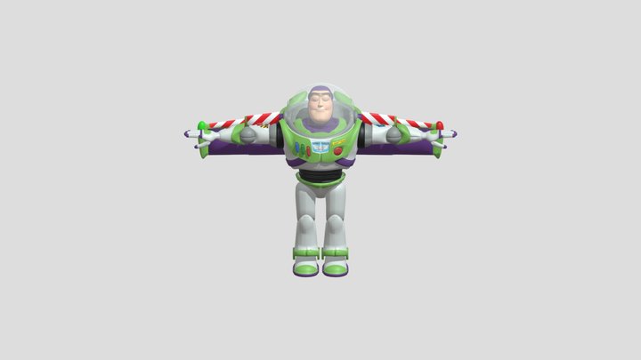 Toy Story: Buzz Lightyear 3D Model