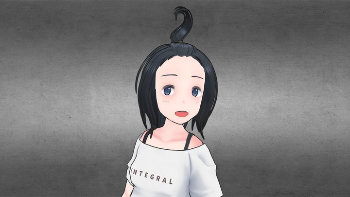 Original VR Avatar "Terumi" 3D Model