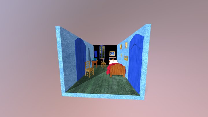 VanGoghBedroom 3D Model