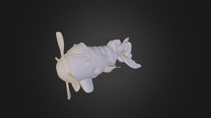 A Grave Zoomer 3D Model