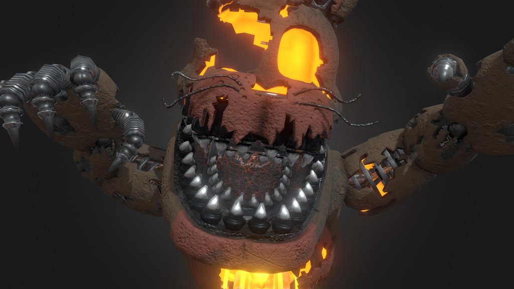 FNaF HW Jack-O-Bonnie Remesh & ReTexture