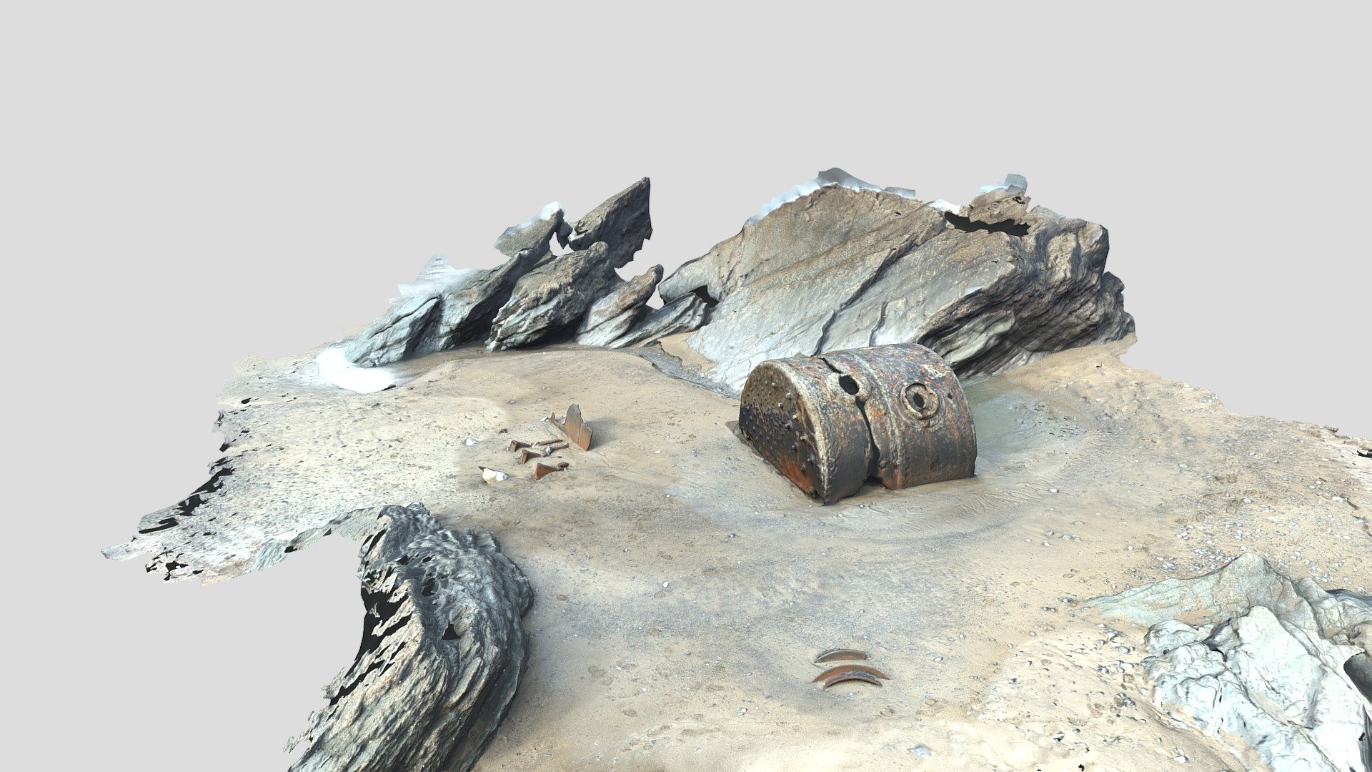 Wreck of the FV Chancellor — Sketchfab embed 3D viewer