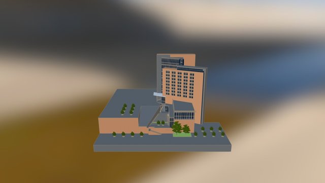 GRADUATE HOUSE 3D Model