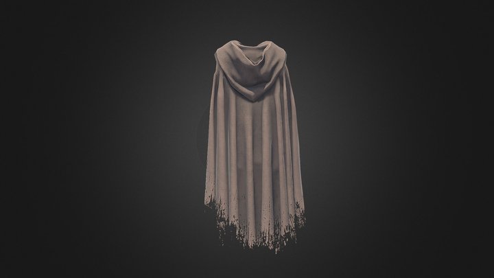 Tattered Cloak 3D Model