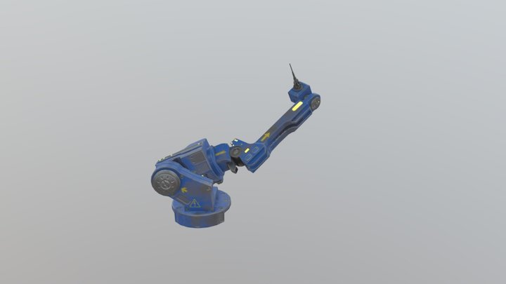 Bras Robot 3D Model