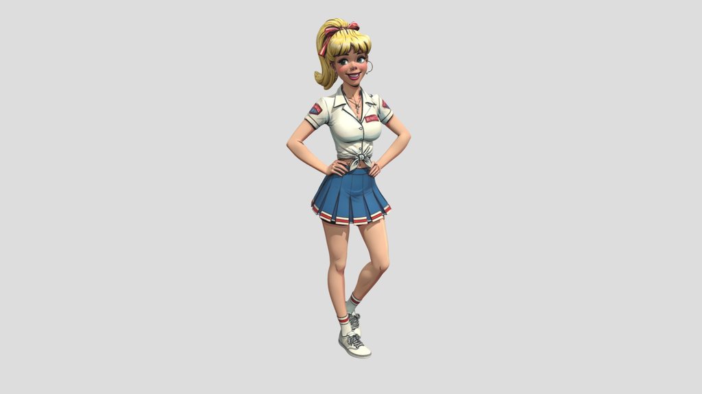 Bettina Blaze, retro all-American comic heroine