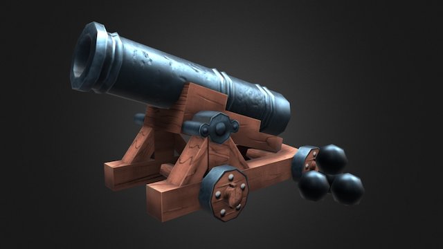 CANNON 3D Model