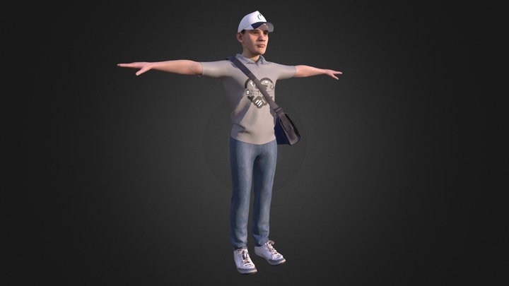 antonio 3D Model