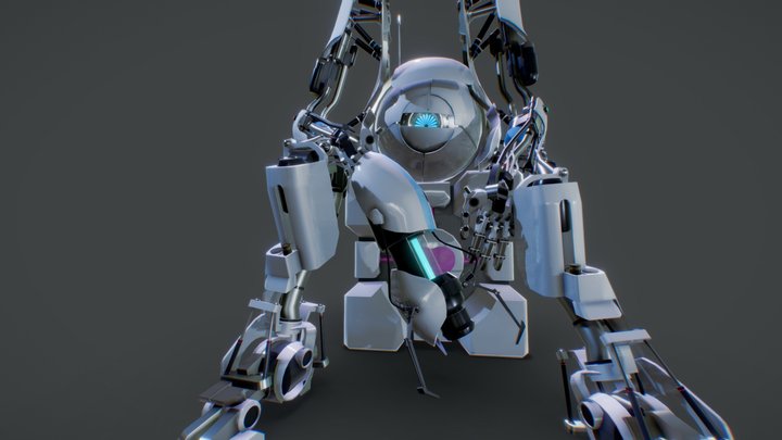 Atlas - Portal 2 3D Model