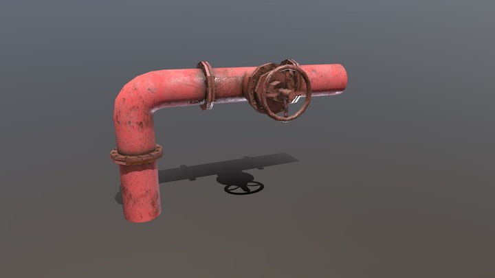 Modular Pipes 3D Model