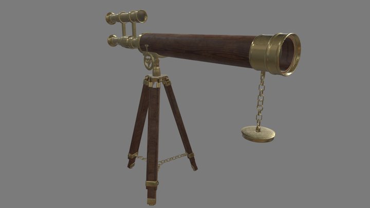 Telescope 3D Model