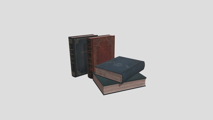 Book 3D Model