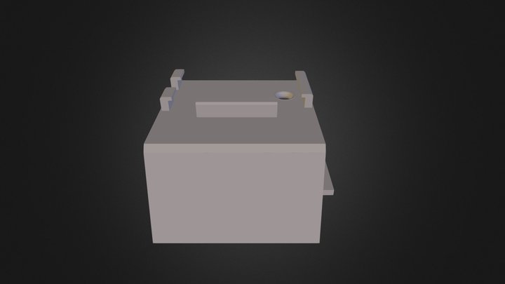 Attendant Stand-plain- V2-applied-solid 3D Model