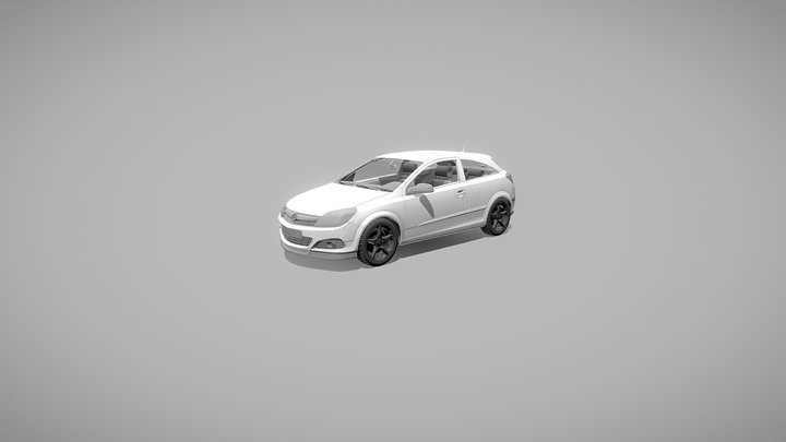Sketchfab_Opel.c4d 3D Model