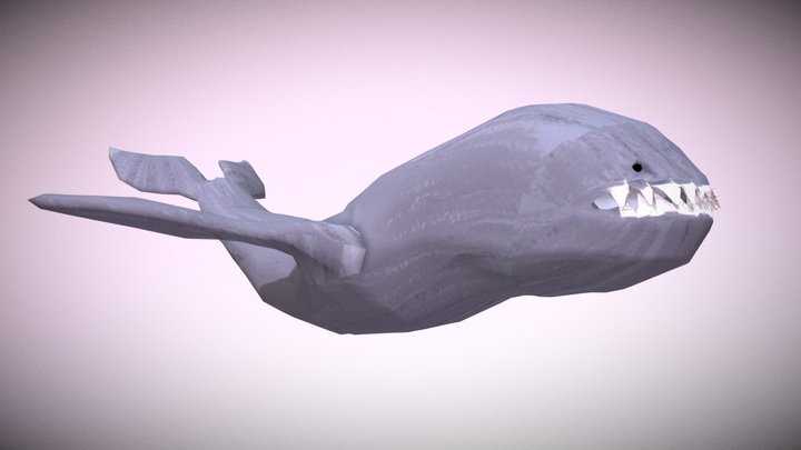The Flying Whale 3D Model