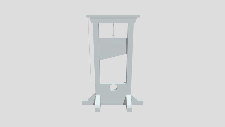 Gullotine 3D Model