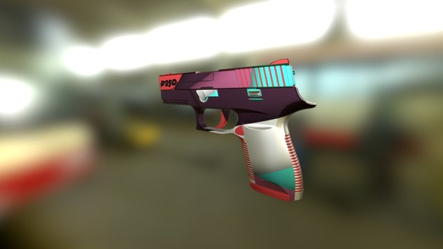 P250 | Magnes 3D Model