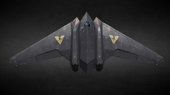 bomber 3D Model