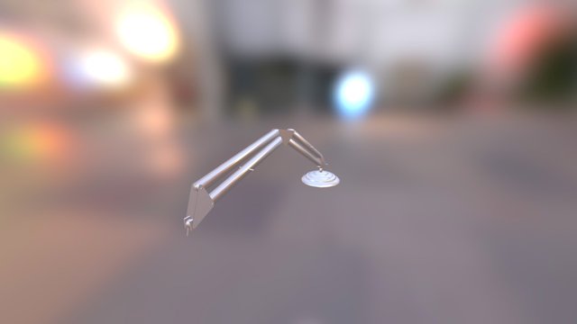 Drawing Lamp 3D Model