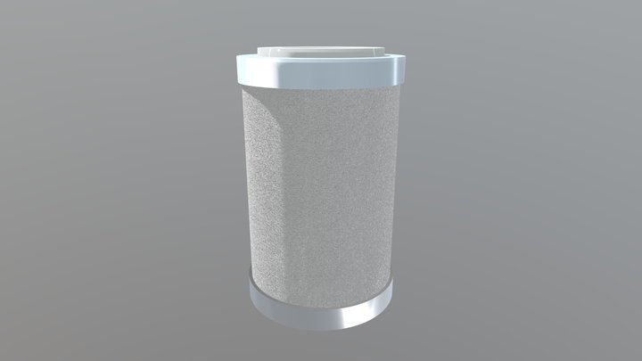 PP 001 - Ranhurado 5” encaixe 3D Model