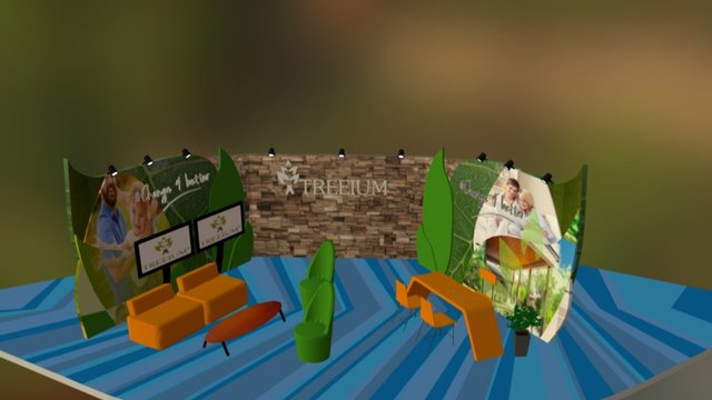 Stand Treeium1 3D Model