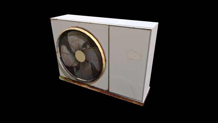 low poly air conditioner